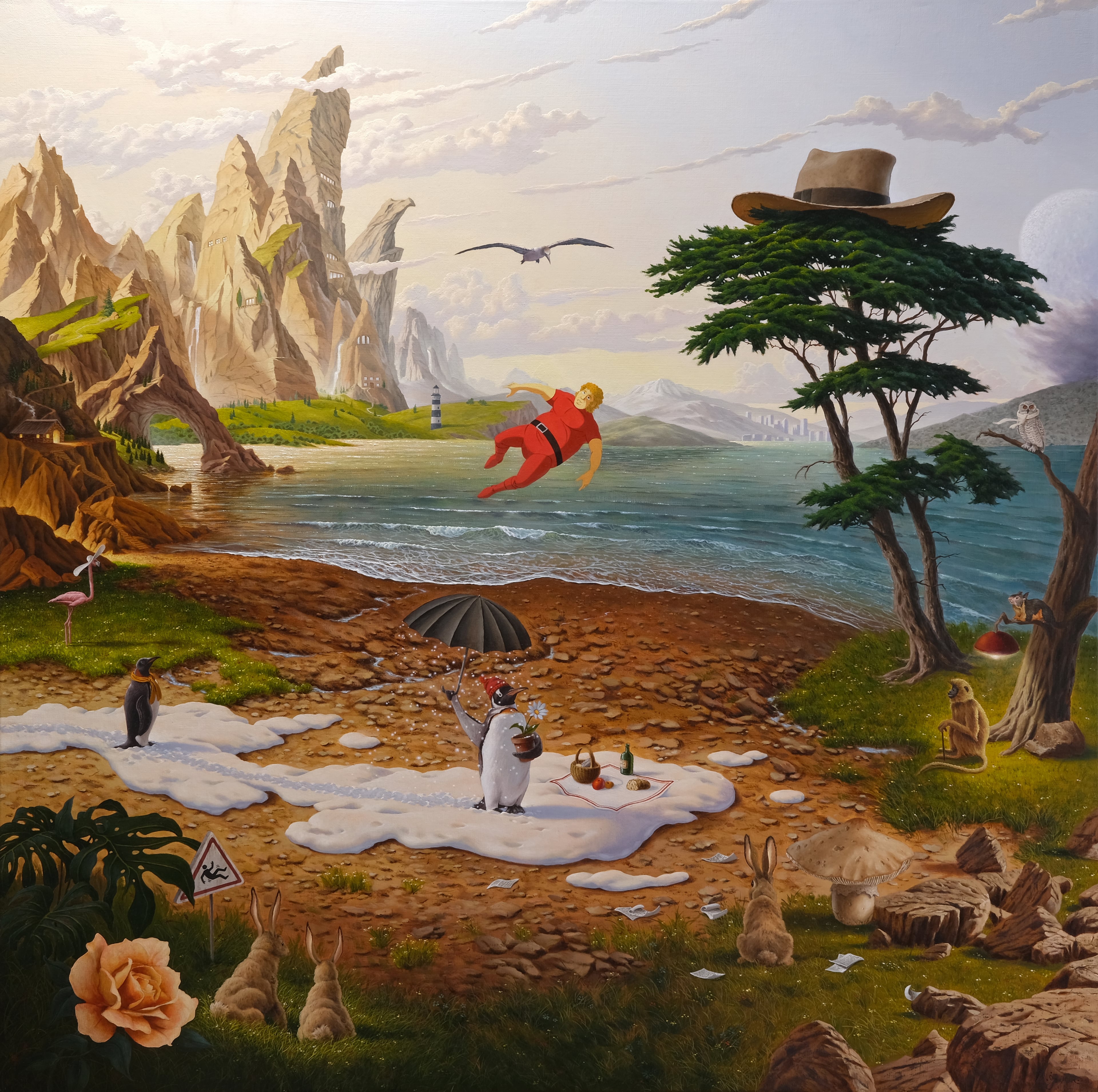 Le Chant des Montagnes - Huile sur toile de lin, 2026 par JanMar